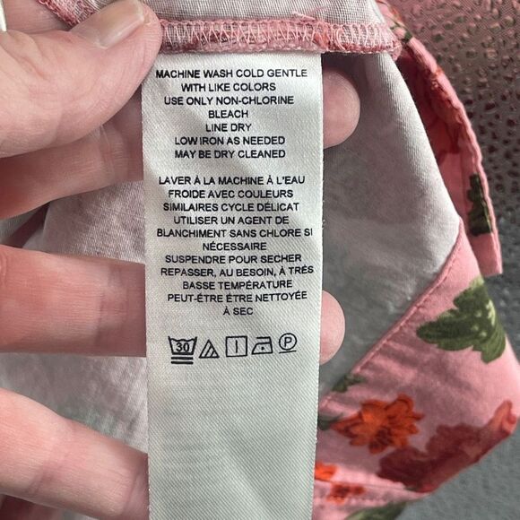 Anthropologie Pink Red Floral Ruffled Peplum Halter Midi Dress Size Small - Picture 8 of 10